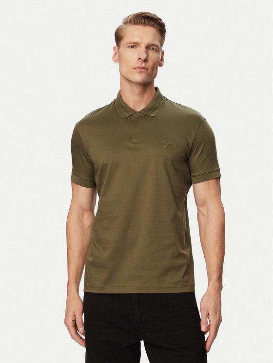 BOSS Tricou polo PS Spirit70 50559801 Verde Regular Fit