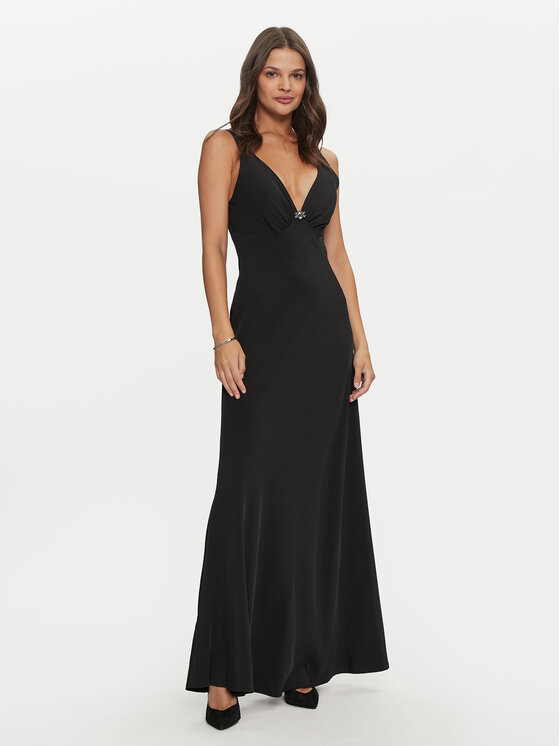 Rinascimento Rinascimento Abendkleid CFC0119827003 Schwarz Regular Fit