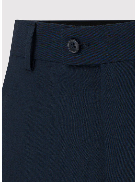 Pako Lorente Pako Lorente Spodnie garniturowe P22WF-6G-004-G Granatowy Slim Fit