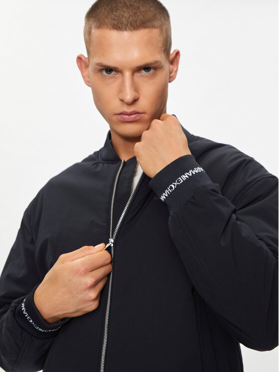 Armani Exchange Armani Exchange Pulóver 3DZBL0 ZN3FZ 1583 Sötétkék Regular Fit