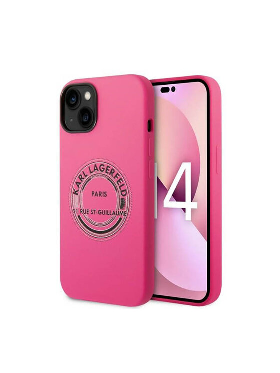 KARL LAGERFELD KARL LAGERFELD Etui na telefon Silicone RSG Różowy