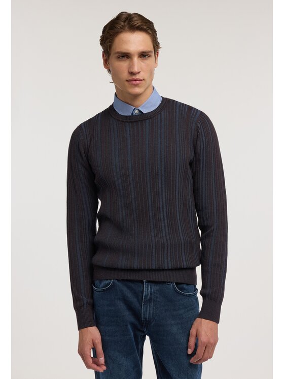 Trussardi Trussardi Cardigan M0098000107N0MI Grigio Regular Fit
