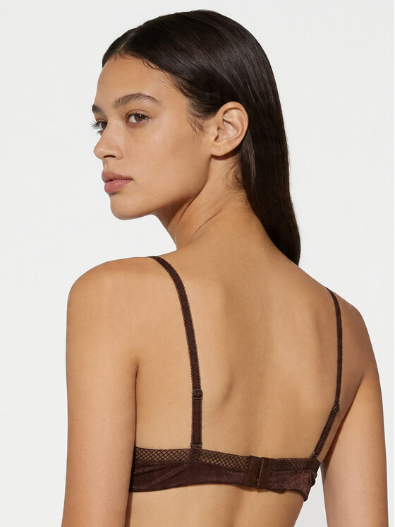 Gossard Gossard Traadiga rinnahoidja Glossies Sheer Moulded 6271 Pruun