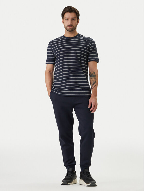 BOSS BOSS T-Shirt H-Taut 235 50559166 Granatowy Regular Fit
