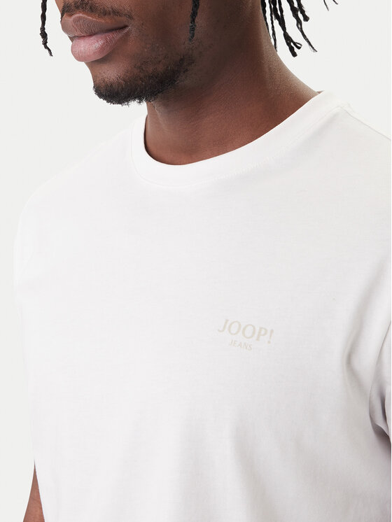 JOOP! Jeans JOOP! Jeans Tričko 32Alphis 10011152 30045926 Écru Modern Fit