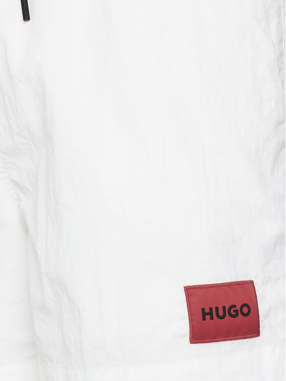 HUGO HUGO Plavecké šortky Dominica 50493450 Biela Regular Fit
