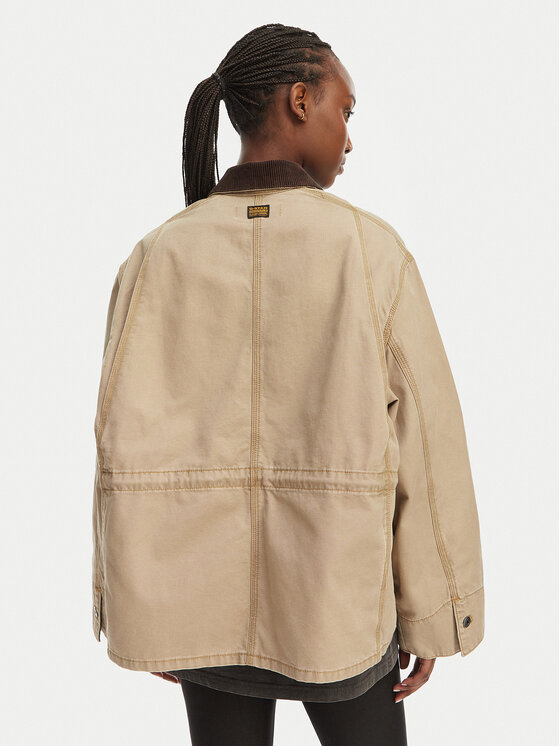 G-Star Raw G-Star Raw Pārejas jaka Boyfriend Barn D28436-E347 Bēšs Relaxed Fit