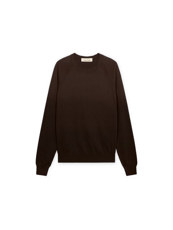 Trussardi Trussardi Sweter M0518000056N032 Brązowy Regular Fit