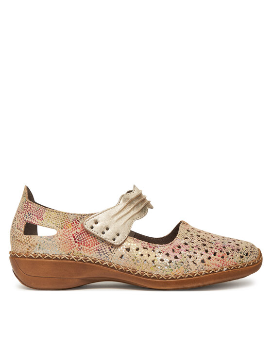 Pantofi Rieker 41399-92 Bej