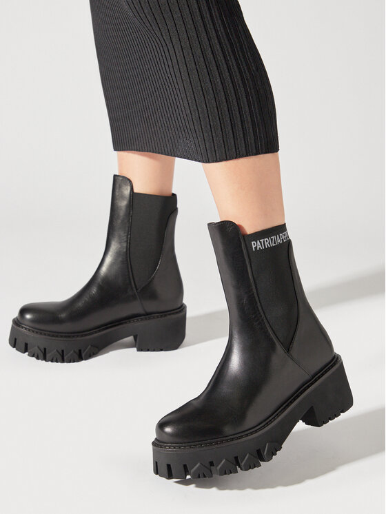Patrizia Pepe Patrizia Pepe Боти CY9814/L011-K103 Черен