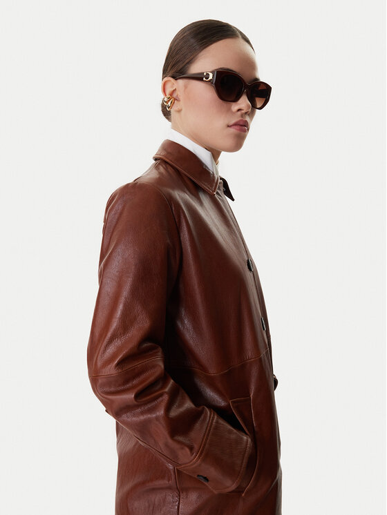 MAX&Co. MAX&Co. Kevad-sügis mantel Doppia 2616471021200 Pruun Regular Fit