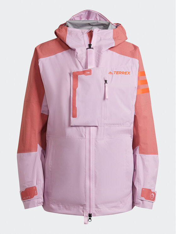 adidas adidas Prehodna jakna Terrex Xploric Rain.Rdy HH9272 Vijolična Regular Fit