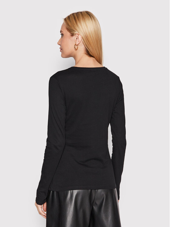 Liu Jo Liu Jo Blúzka WF2485 J6308 Čierna Regular Fit