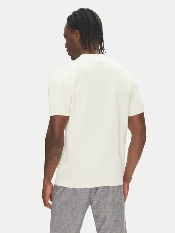 Lindbergh Lindbergh Светр 30-804115 Écru Slim Fit