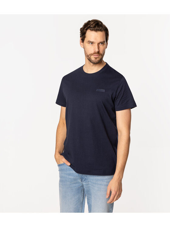 Lee Cooper Lee Cooper T-Shirt SIMPLE 1180 Granatowy Regular Fit
