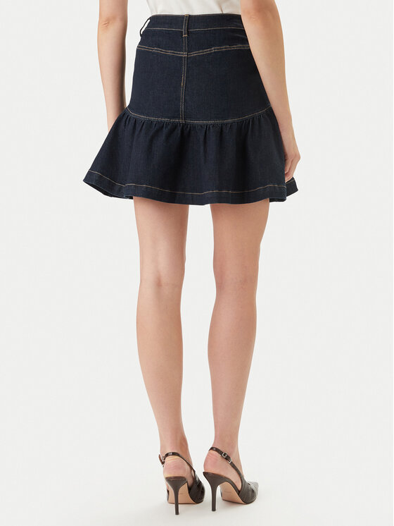 Morgan Morgan Jeans suknja 261-JSOUBIA Tamnoplava Regular Fit