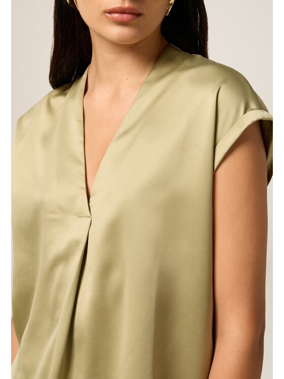 Oltre Oltre T-shirt G268J104217N025 Verde Regular Fit