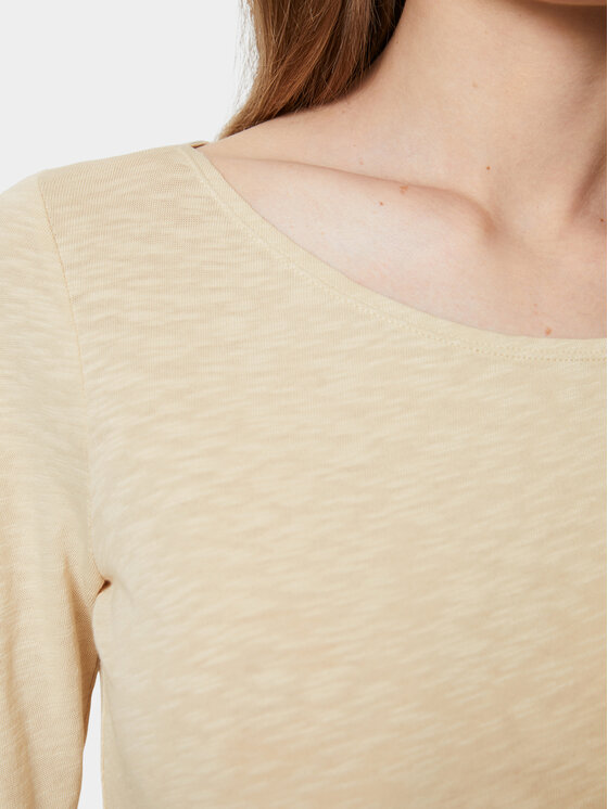 Marc O'Polo Marc O'Polo Bluse 406 2261 52199 Beige Slim Fit