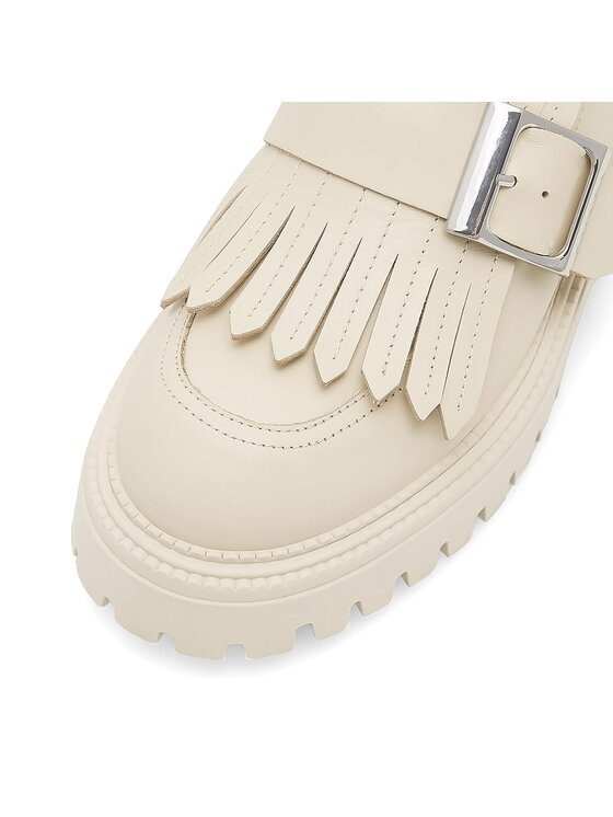 Badura Badura Loafersy DEBORAH-24SS200 Beżowy
