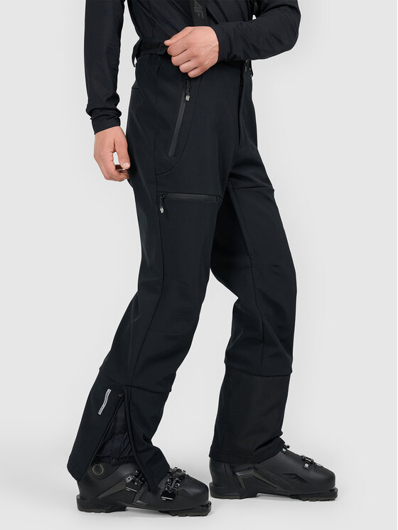 4F 4F Spodnie narciarskie 4FWAW26TFTRM1454-20S Czarny Active Fit