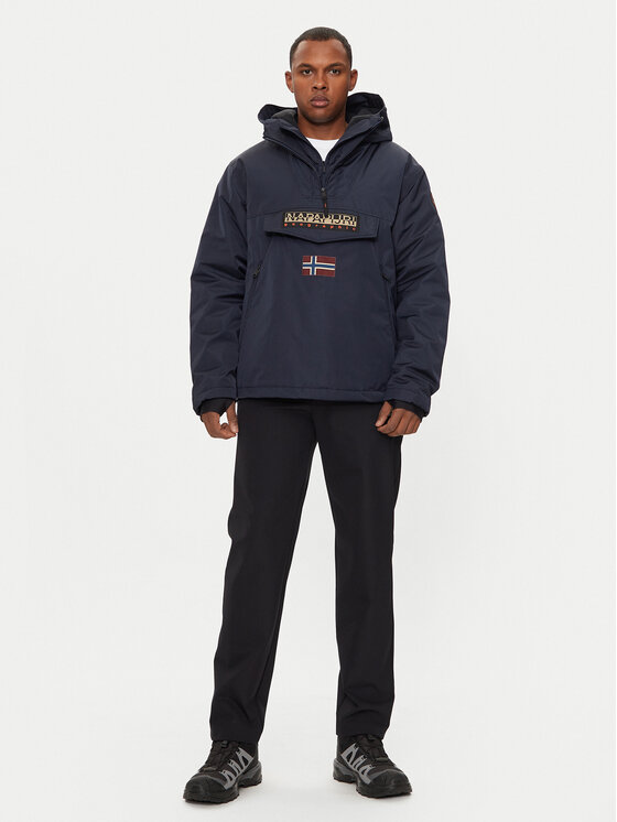 Napapijri Napapijri Μπουφάν anorak Rainforest Next NP0A4IB9 Σκούρο μπλε Regular Fit