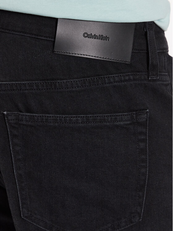 Calvin Klein Calvin Klein Szorty jeansowe K10K110993 Czarny Relaxed Fit