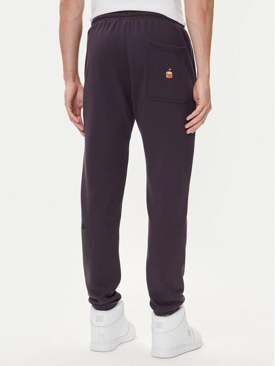 adidas adidas Spodnji del trenirke Fortnite JV8015 Vijolična Regular Fit