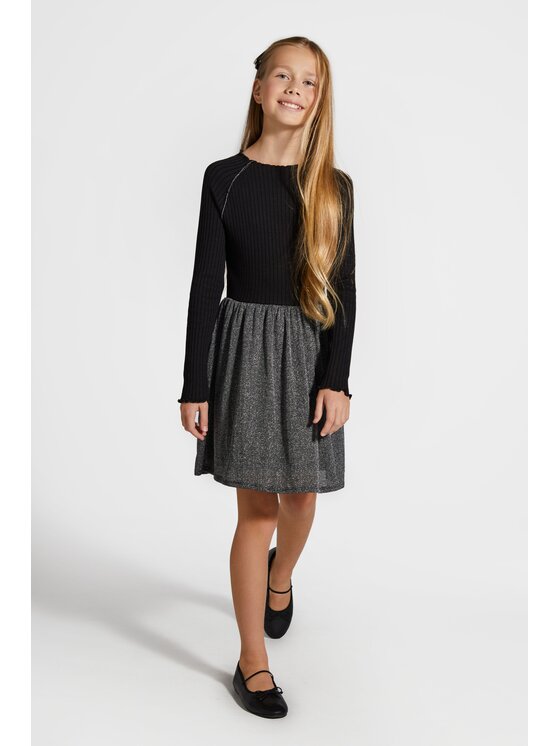 Coccodrillo Coccodrillo Sukienka ZC4129101EPG-021 Czarny Regular Fit