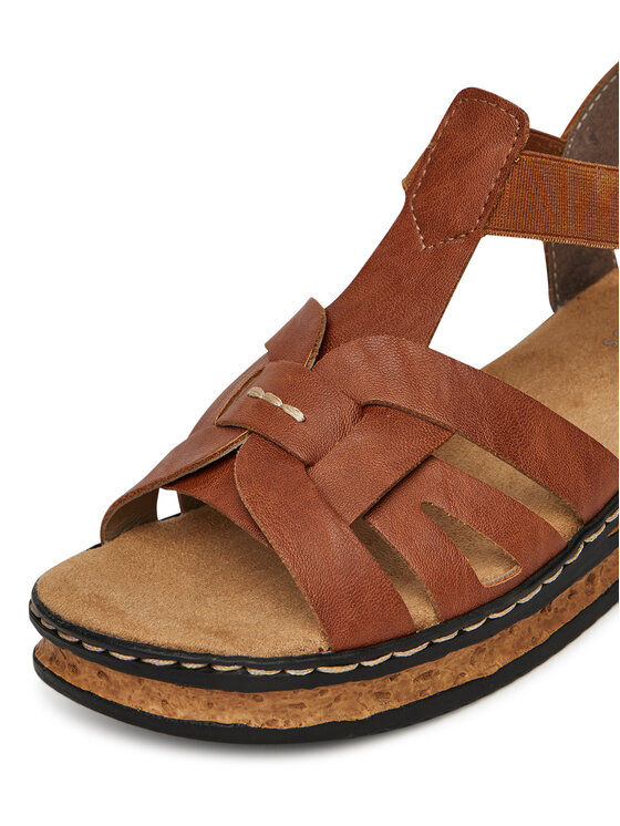 Rieker Rieker Sandale 62918-22 Smeđa