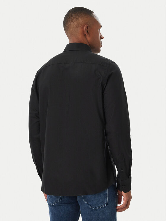 KARL LAGERFELD KARL LAGERFELD Сорочка 605192 561784 Чорний Modern Fit