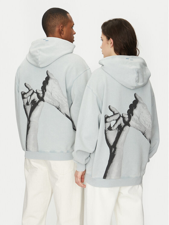 Filling Pieces Filling Pieces Sweatshirt Unisex Pinky Promise 8069983 Grün Regular Fit