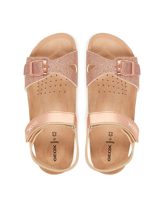 Geox Geox Sandály J Adriel Girl J028MC 0BNEW C8124 D Růžová