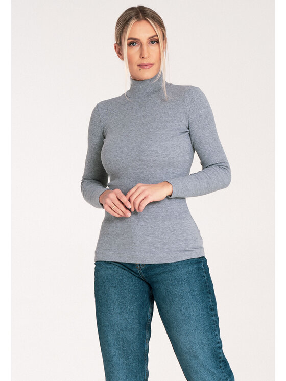 FIGL FIGL Blusa M1058 Grigio Fitted Fit