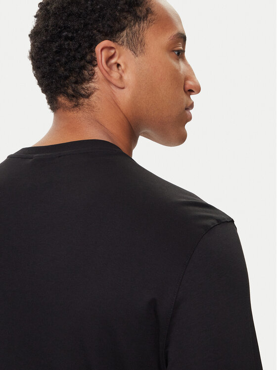 Calvin Klein Calvin Klein S dlhými rukávmi LV04LD227G Čierna Regular Fit
