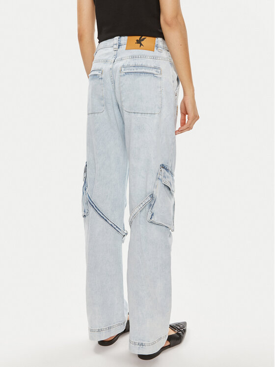 One Teaspoon One Teaspoon Traperice Luna 26256 Plava Relaxed Fit