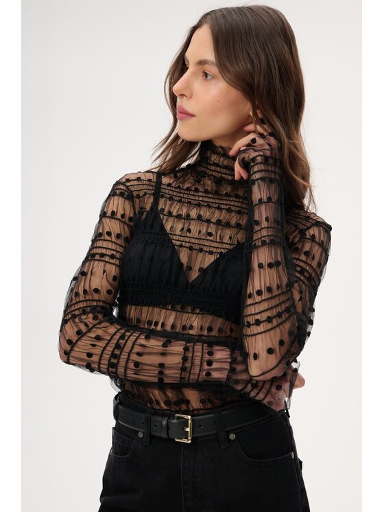 LEBRAND LEBRAND Bluzka Lily Czarny