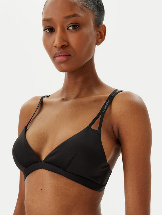 Calvin Klein Swimwear Calvin Klein Swimwear Μπικίνι πάνω μέρος KW0KW02793 Μαύρο