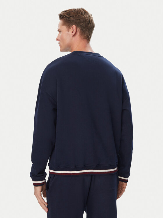 Tommy Hilfiger Tommy Hilfiger Džemperis UM0UM04058 Tamsiai mėlyna Regular Fit