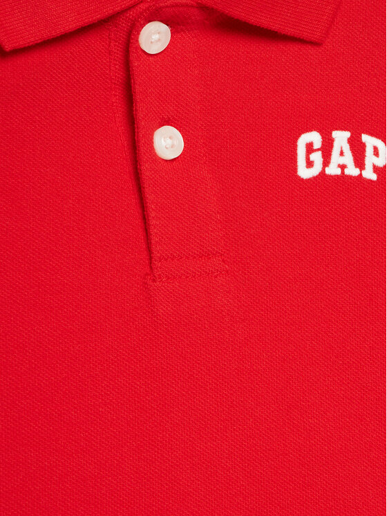 Gap Gap Поло 572587 Червоний Regular Fit