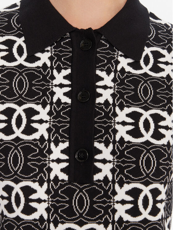 PINKO PINKO Suknelė Nothing 106039 A2YD Juoda Regular Fit