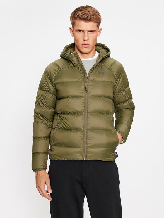Under Armour Under Armour Geacă de iarnă Ua Strm Armour Down 2.0 Jkt 1372651 Kaki Loose Fit
