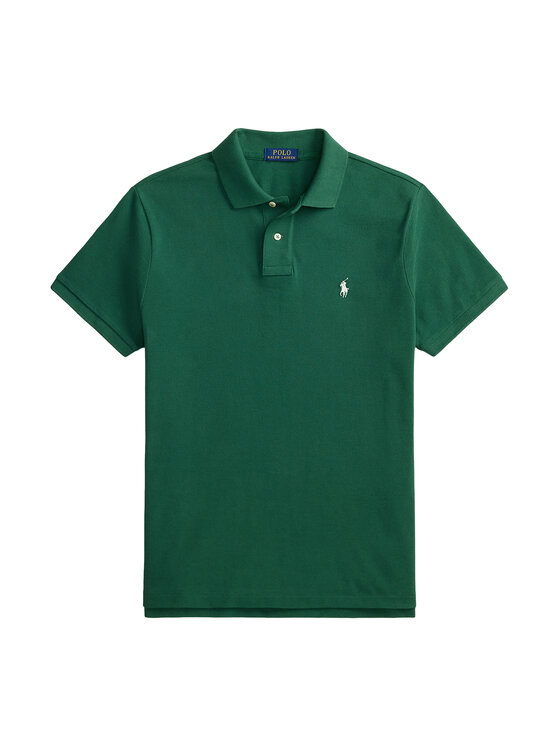 Polo Ralph Lauren Polo Ralph Lauren Тениска с яка и копчета 710536856515 Зелен Regular Fit