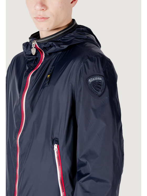 Blauer Blauer Giacca di pelle DODGE Blu Casual Fit