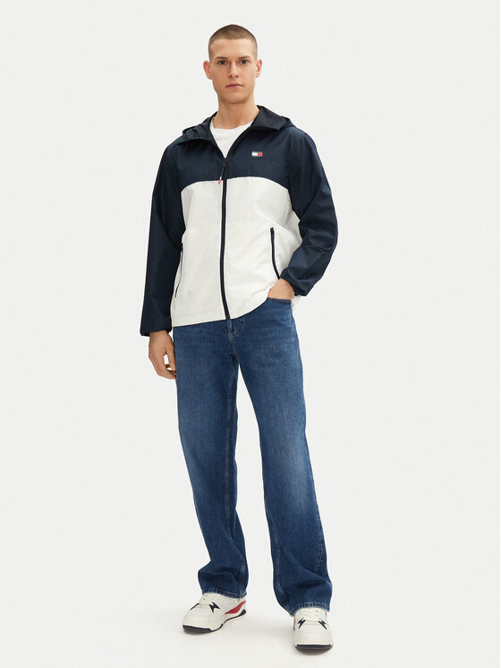 Tommy Jeans Tommy Jeans Wiatrówka Chicago DM0DM20204 Granatowy Regular Fit