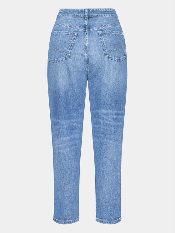 Mustang Mustang Jeansy Charlotte 1013598 Niebieski Tapered Fit