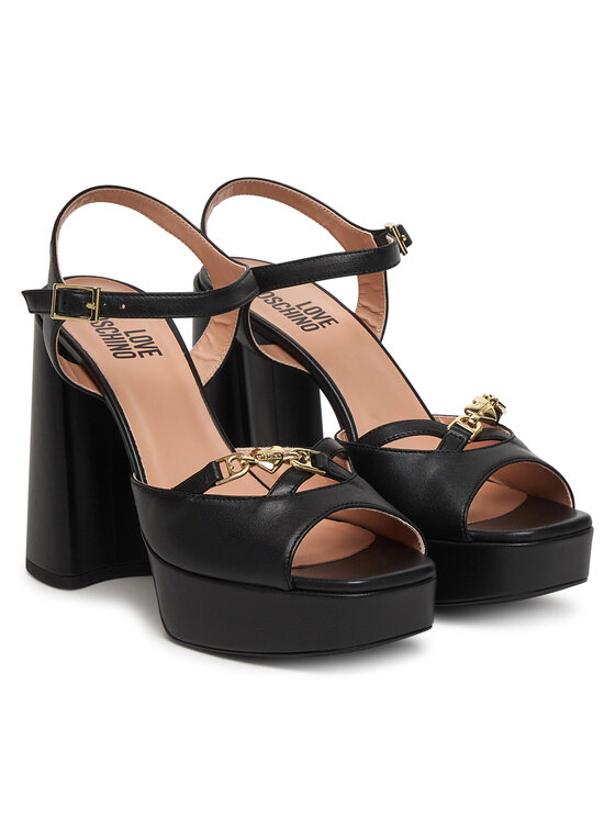 LOVE MOSCHINO LOVE MOSCHINO Sandały JA1604CG1OIE0000 Czarny