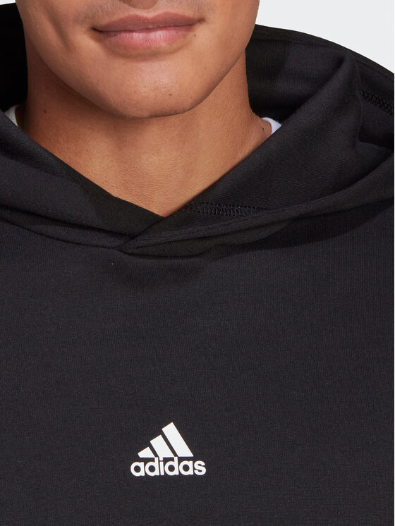 adidas adidas Bluză Future Icons 3-Stripes HK4572 Negru Regular Fit