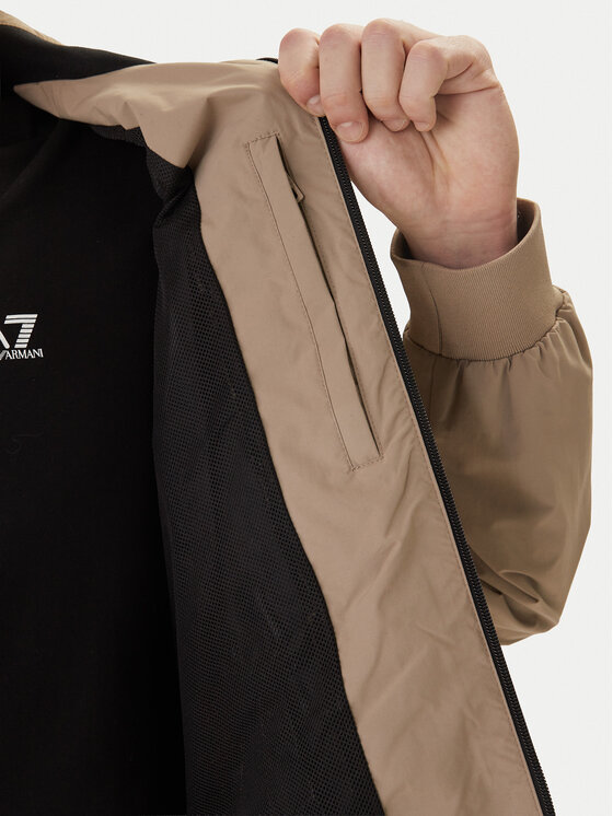 EA7 Emporio Armani EA7 Emporio Armani Bunda pro přechodné období 7M000424 AF13569 U6167 Béžová Regular Fit