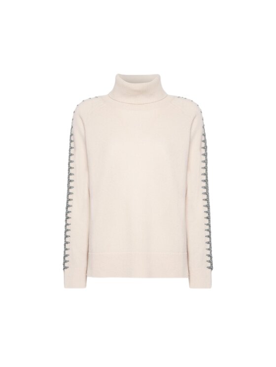 Elena Mirò Elena Mirò Maglione M468Z000601N002 Bianco Regular Fit