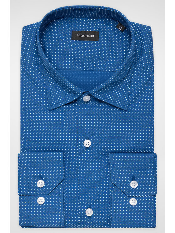 Próchnik Próchnik Koszula PM40 KO073224000037 Niebieski Slim Fit